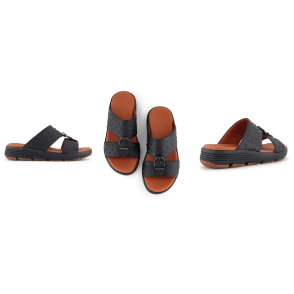 Black men's sandal