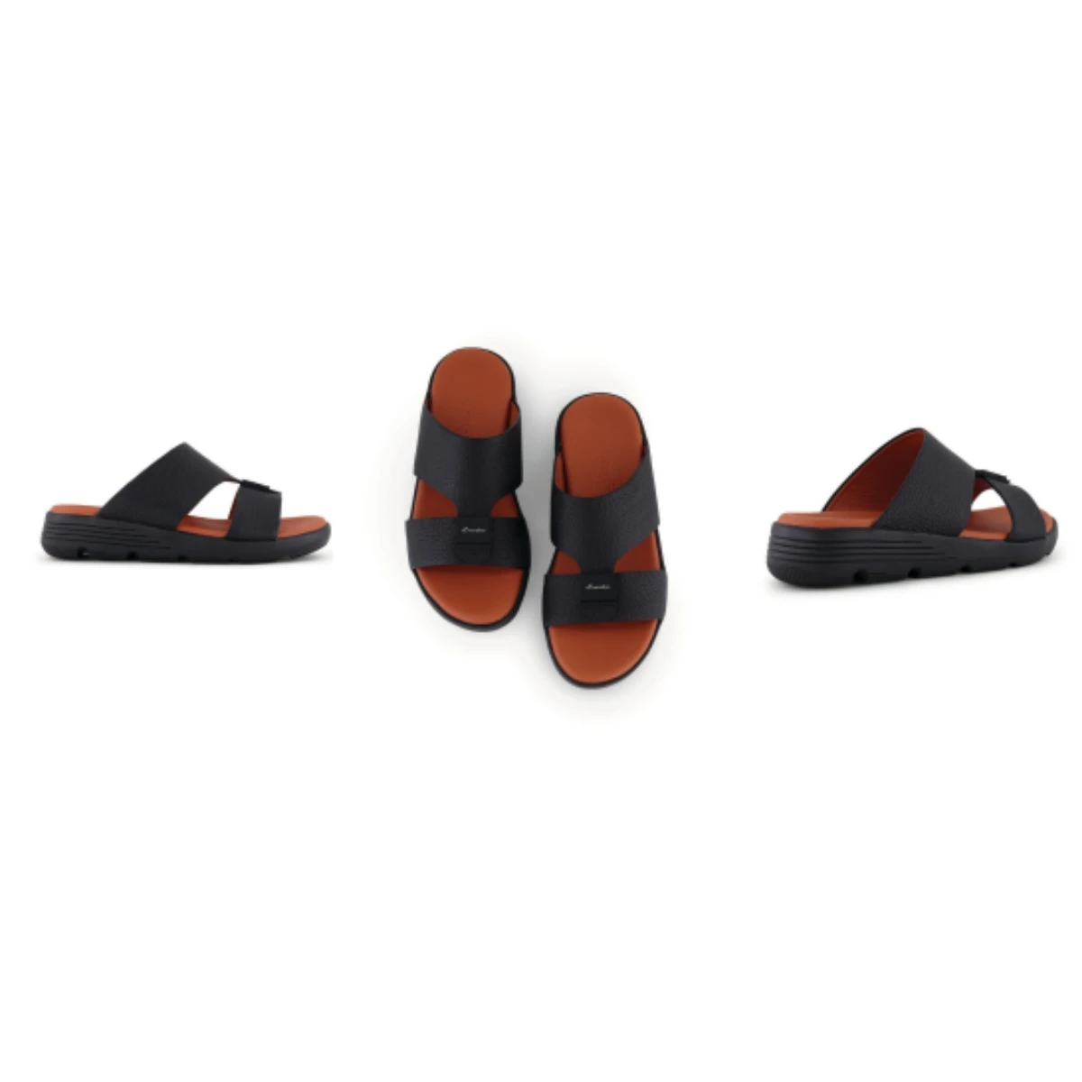 Black men's sandal